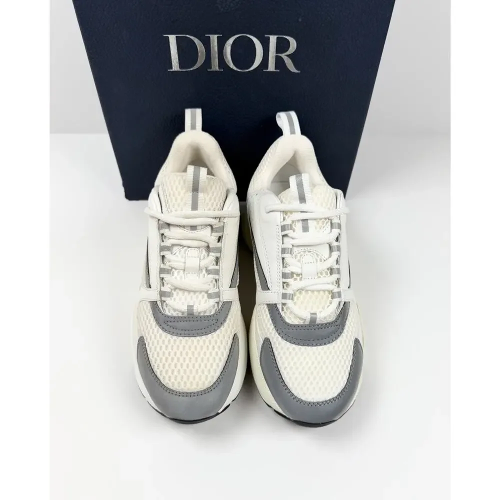 Size 38EU/8W - Dior B22 White Silver NEW! - Picture 3 of 10